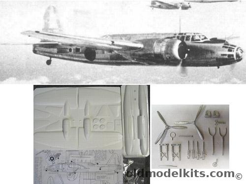 SAW 1/48 Nakajima Ki-49 Helen plastic model kit